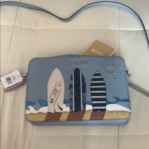 Michael Kors Montauk cross body bag.  New w/ tags